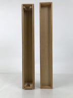Japanese Wooden Hanging Scroll Box Vtg Kakejiku Hako Inside Length 51.5cm SB309
