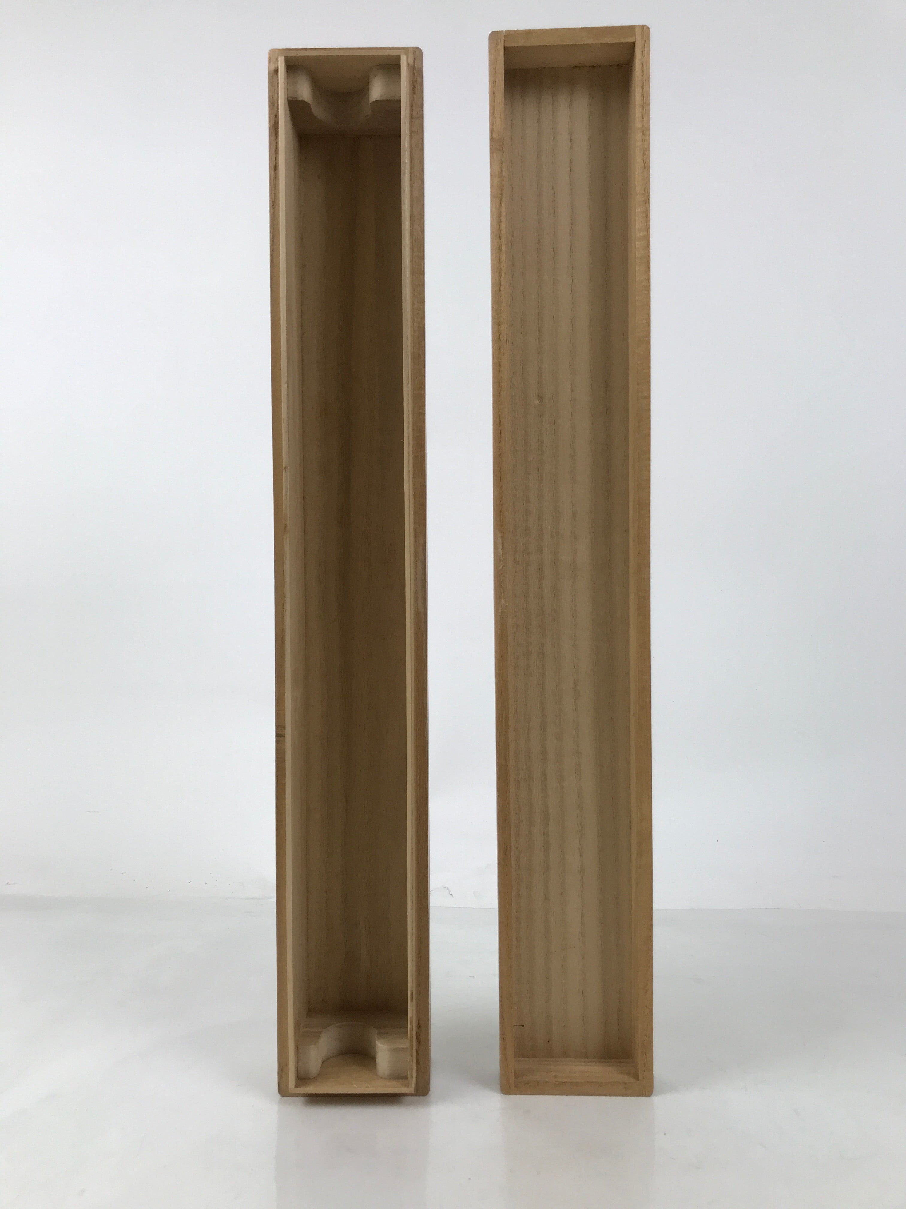 Japanese Wooden Hanging Scroll Box Vtg Kakejiku Hako Inside Length 51.5cm SB309