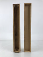 Japanese Wooden Hanging Scroll Box Vtg Kakejiku Hako Inside Length 51.5cm SB316