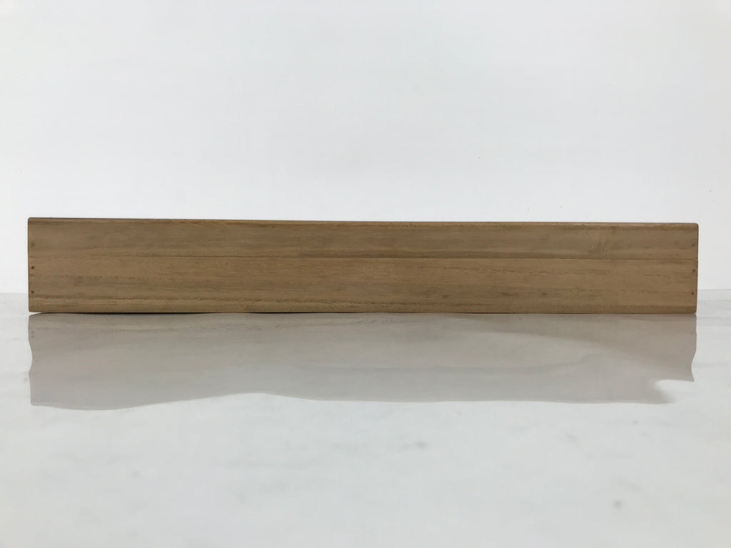 Japanese Wooden Hanging Scroll Box Vtg Kakejiku Hako Inside Length 51.6cm SB354