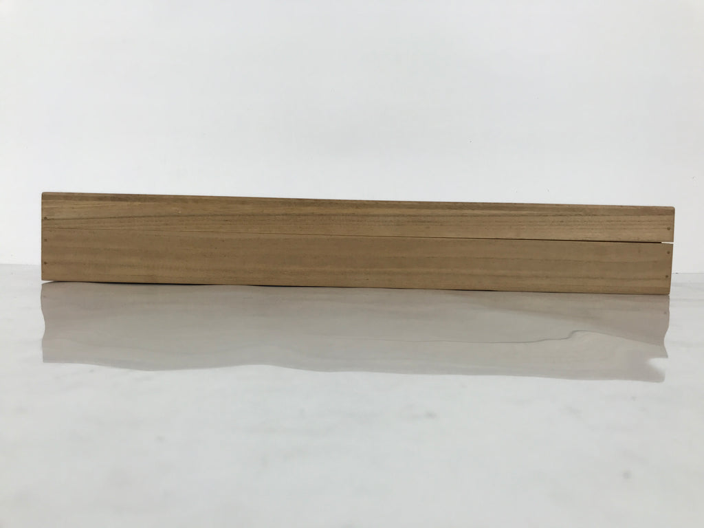 Japanese Wooden Hanging Scroll Box Vtg Kakejiku Hako Inside Length 51.6cm SB354