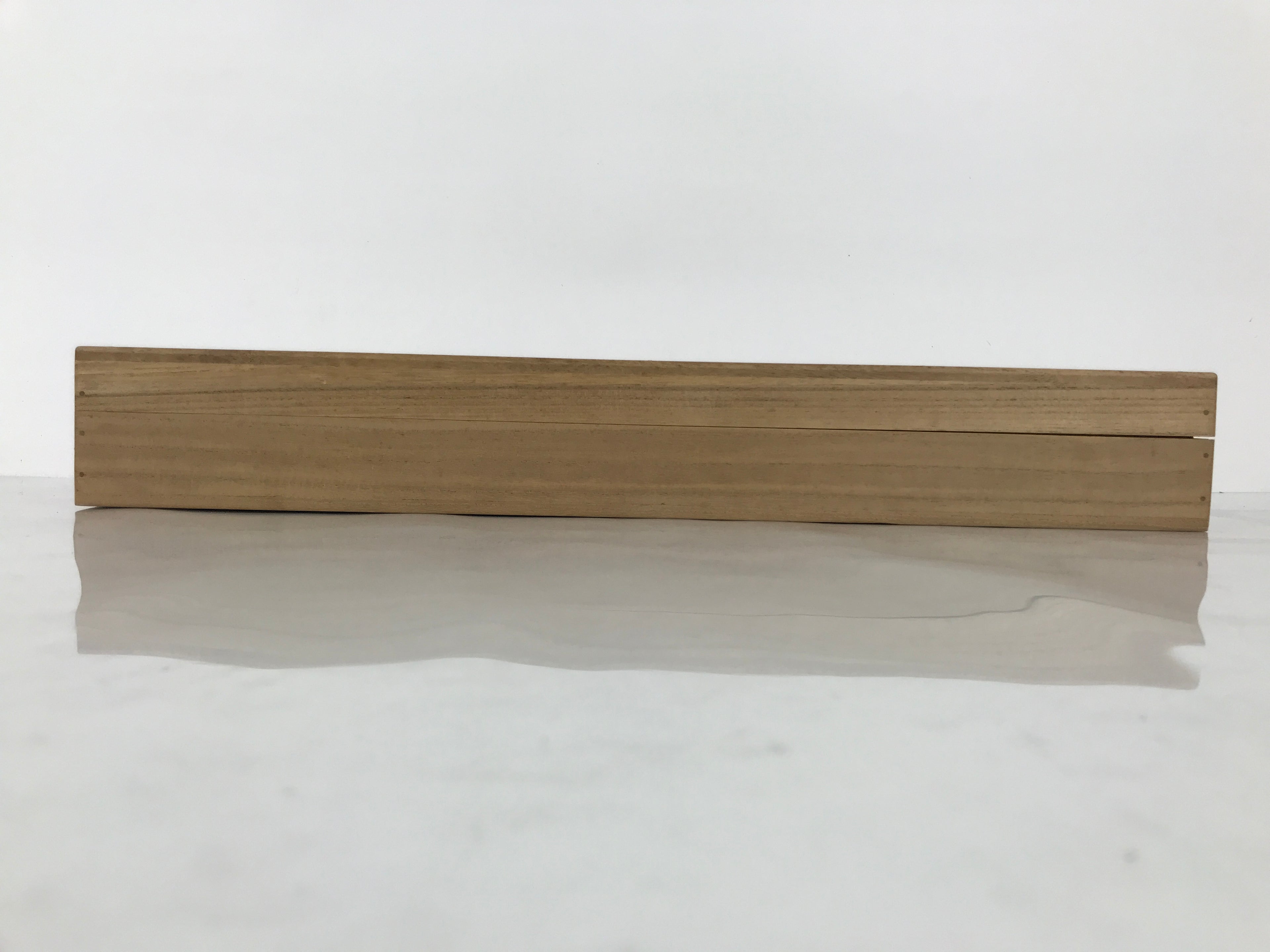 Japanese Wooden Hanging Scroll Box Vtg Kakejiku Hako Inside Length 51.6cm SB354