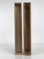 Japanese Wooden Hanging Scroll Box Vtg Kakejiku Hako Inside Length 51.6cm SB354