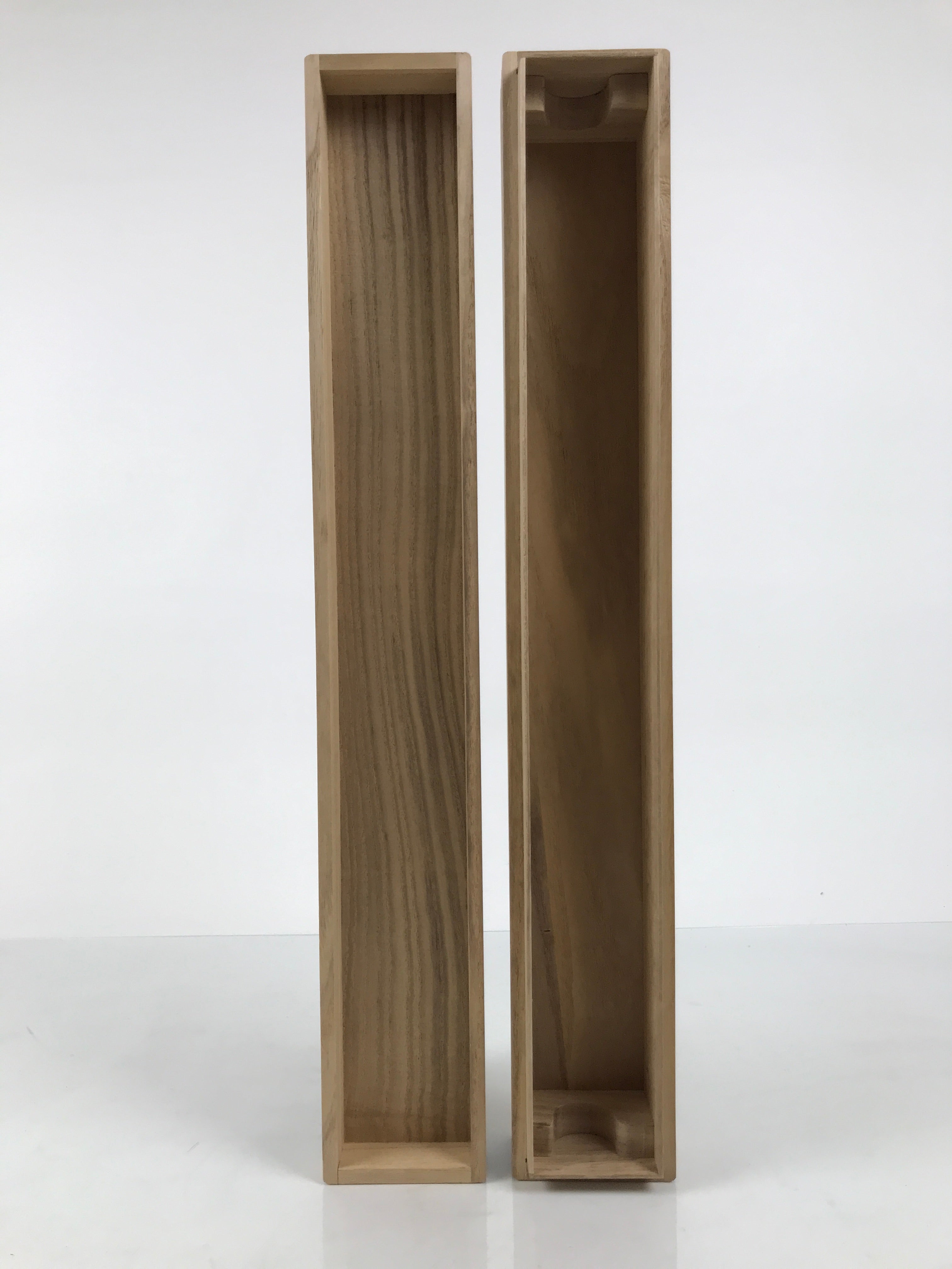 Japanese Wooden Hanging Scroll Box Vtg Kakejiku Hako Inside Length 51.6cm SB354