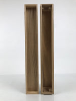 Japanese Wooden Hanging Scroll Box Vtg Kakejiku Hako Inside Length 51.6cm SB354
