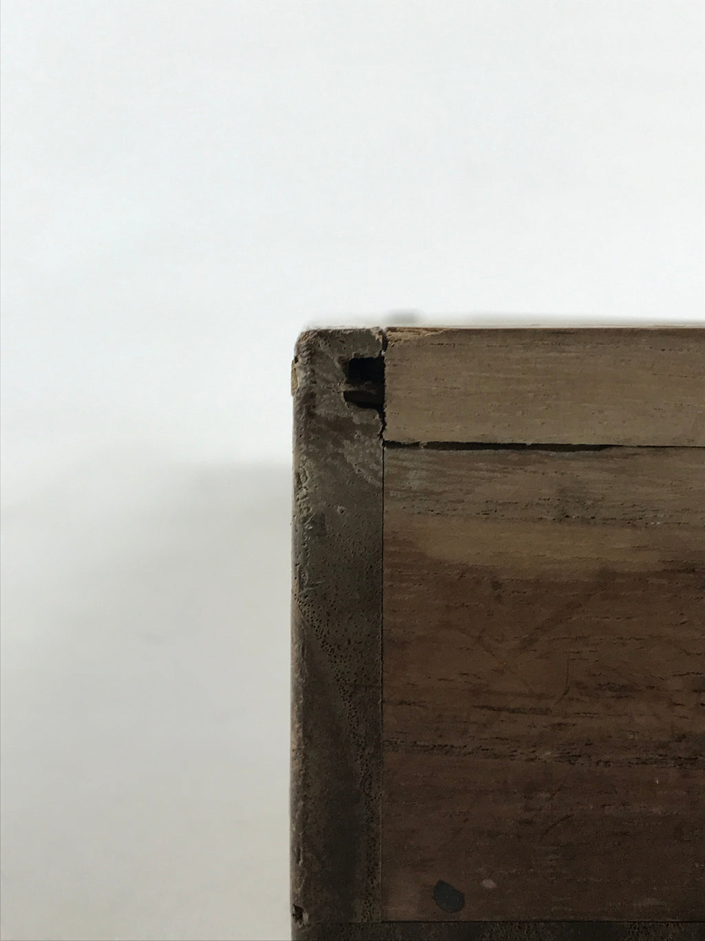 Japanese Wooden Hanging Scroll Box Vtg Kakejiku Hako Inside Length 51.7cm SB235