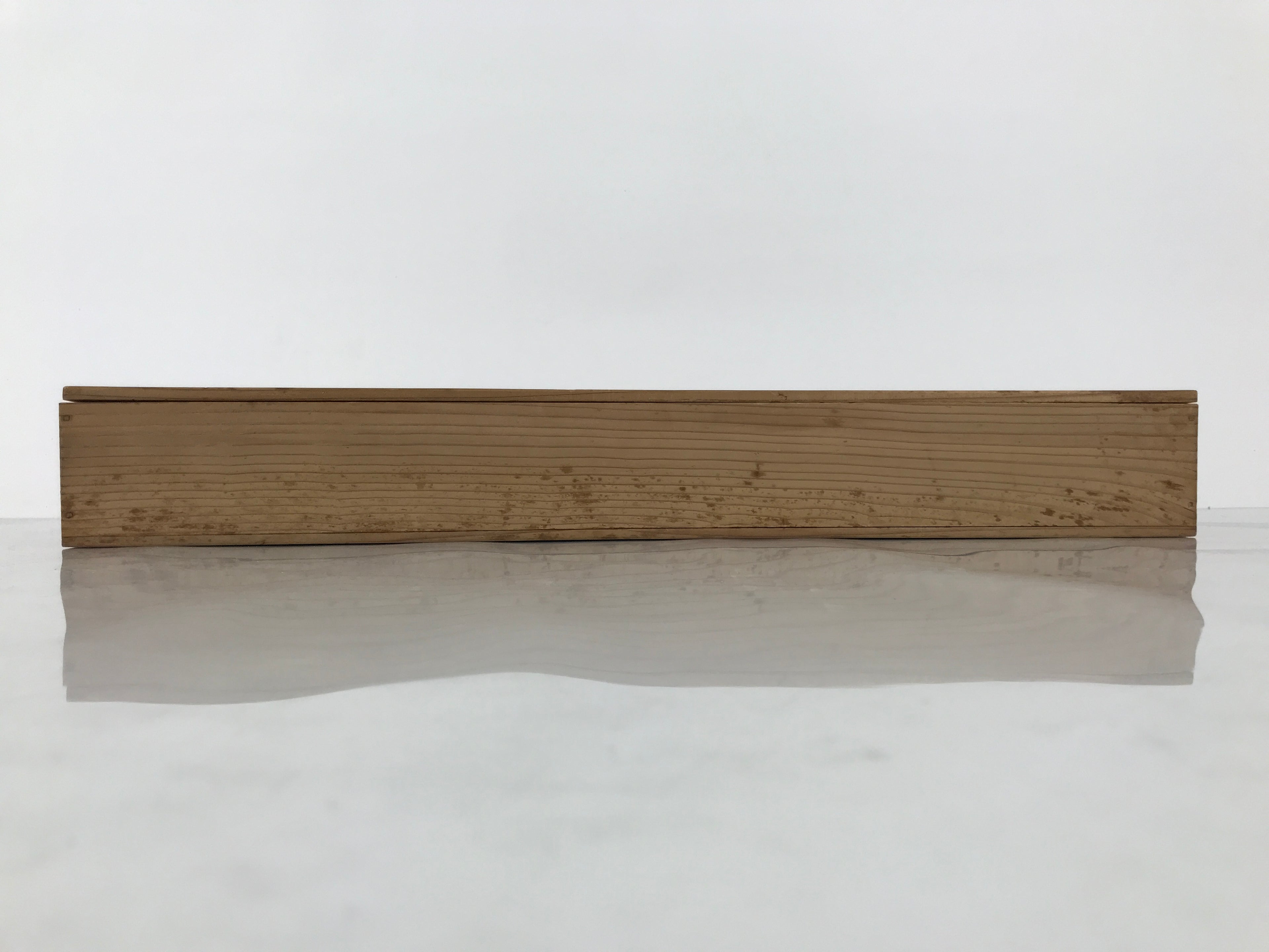 Japanese Wooden Hanging Scroll Box Vtg Kakejiku Hako Inside Length 51.8cm SB356
