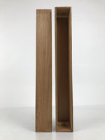 Japanese Wooden Hanging Scroll Box Vtg Kakejiku Hako Inside Length 51.8cm SB356