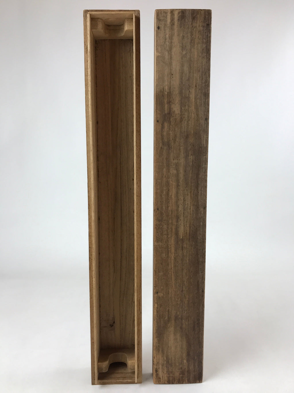 Japanese Wooden Hanging Scroll Box Vtg Kakejiku Hako Inside Length 52.8cm SB278