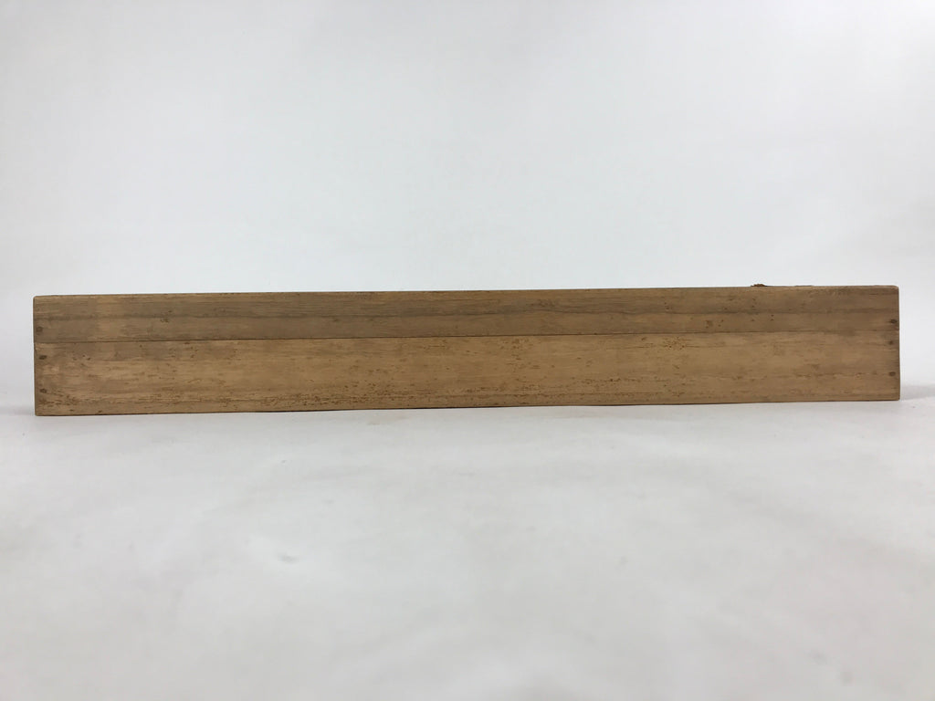 Japanese Wooden Hanging Scroll Box Vtg Kakejiku Hako Inside Length 53.2cm SB262