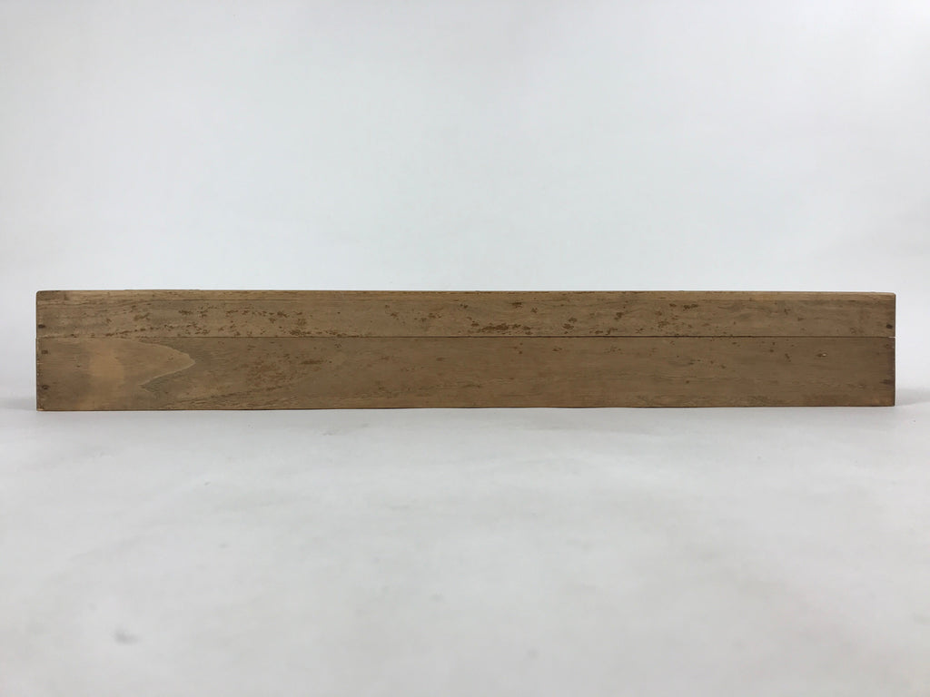 Japanese Wooden Hanging Scroll Box Vtg Kakejiku Hako Inside Length 53.2cm SB262
