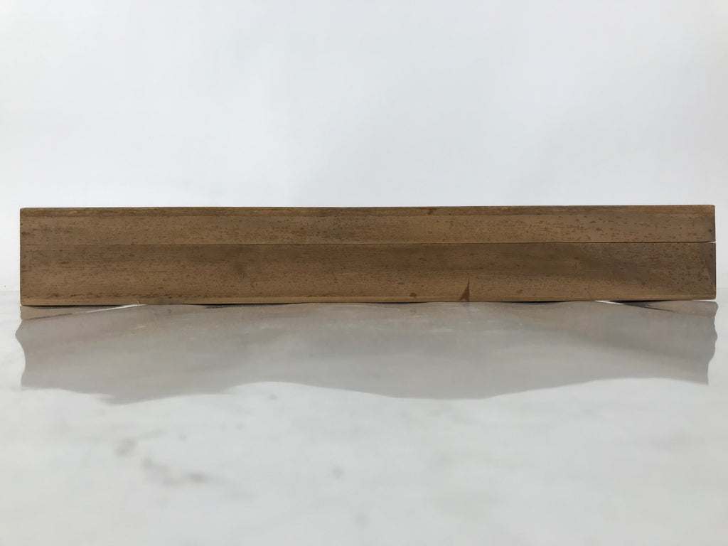 Japanese Wooden Hanging Scroll Box Vtg Kakejiku Hako Inside Length 53.3cm SB303