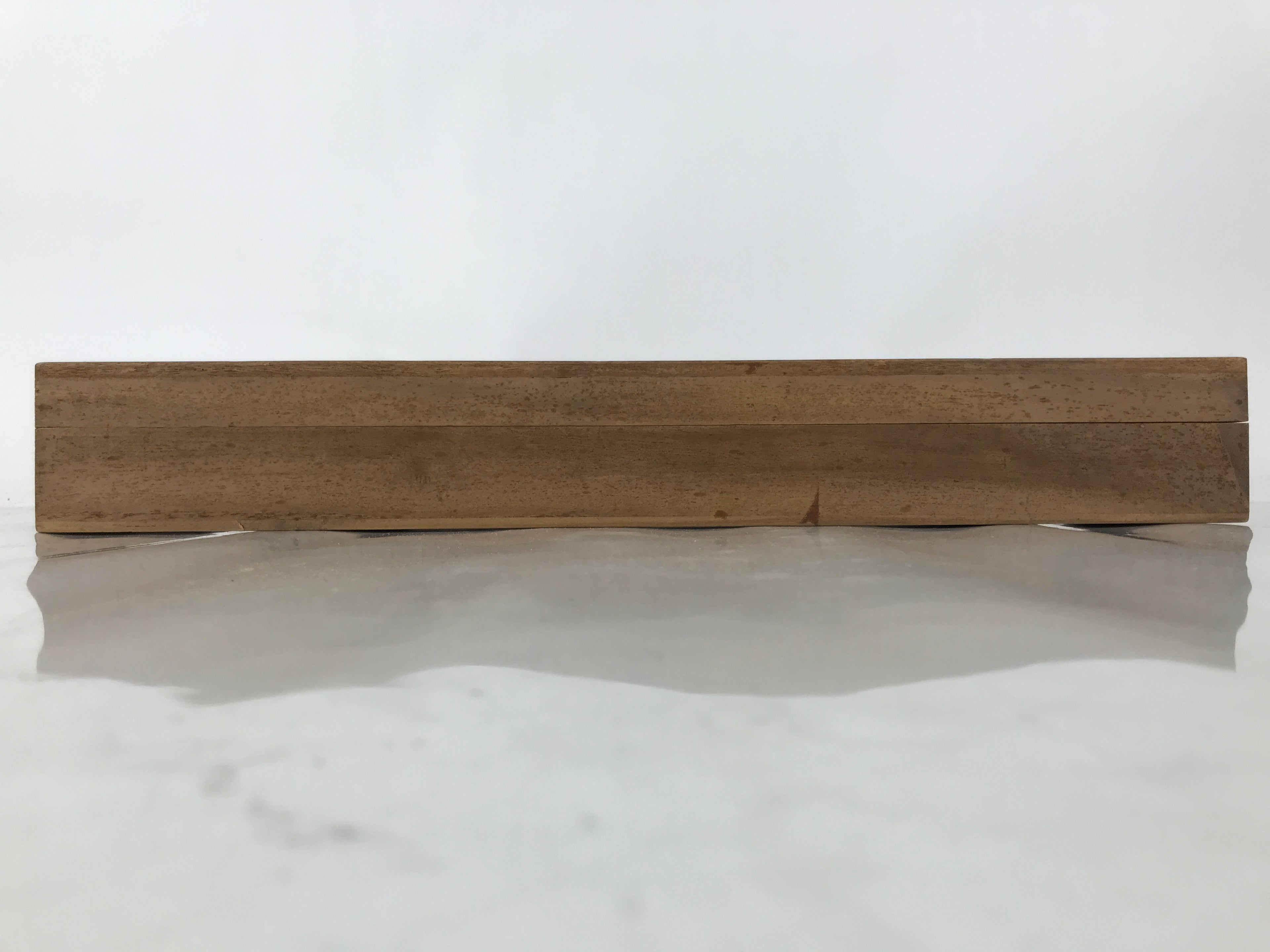 Japanese Wooden Hanging Scroll Box Vtg Kakejiku Hako Inside Length 53.3cm SB303