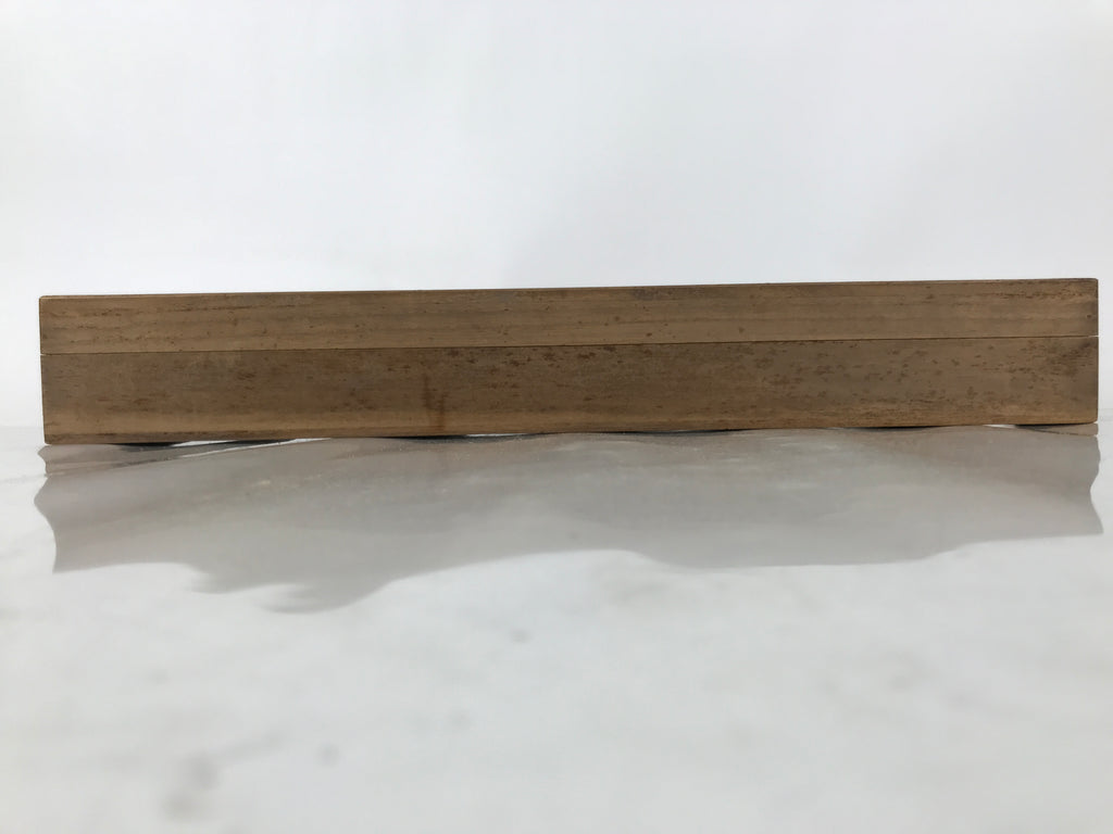 Japanese Wooden Hanging Scroll Box Vtg Kakejiku Hako Inside Length 53.3cm SB303