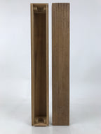 Japanese Wooden Hanging Scroll Box Vtg Kakejiku Hako Inside Length 53.3cm SB303