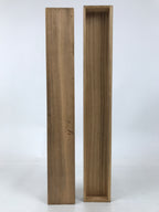Japanese Wooden Hanging Scroll Box Vtg Kakejiku Hako Inside Length 53.3cm SB303