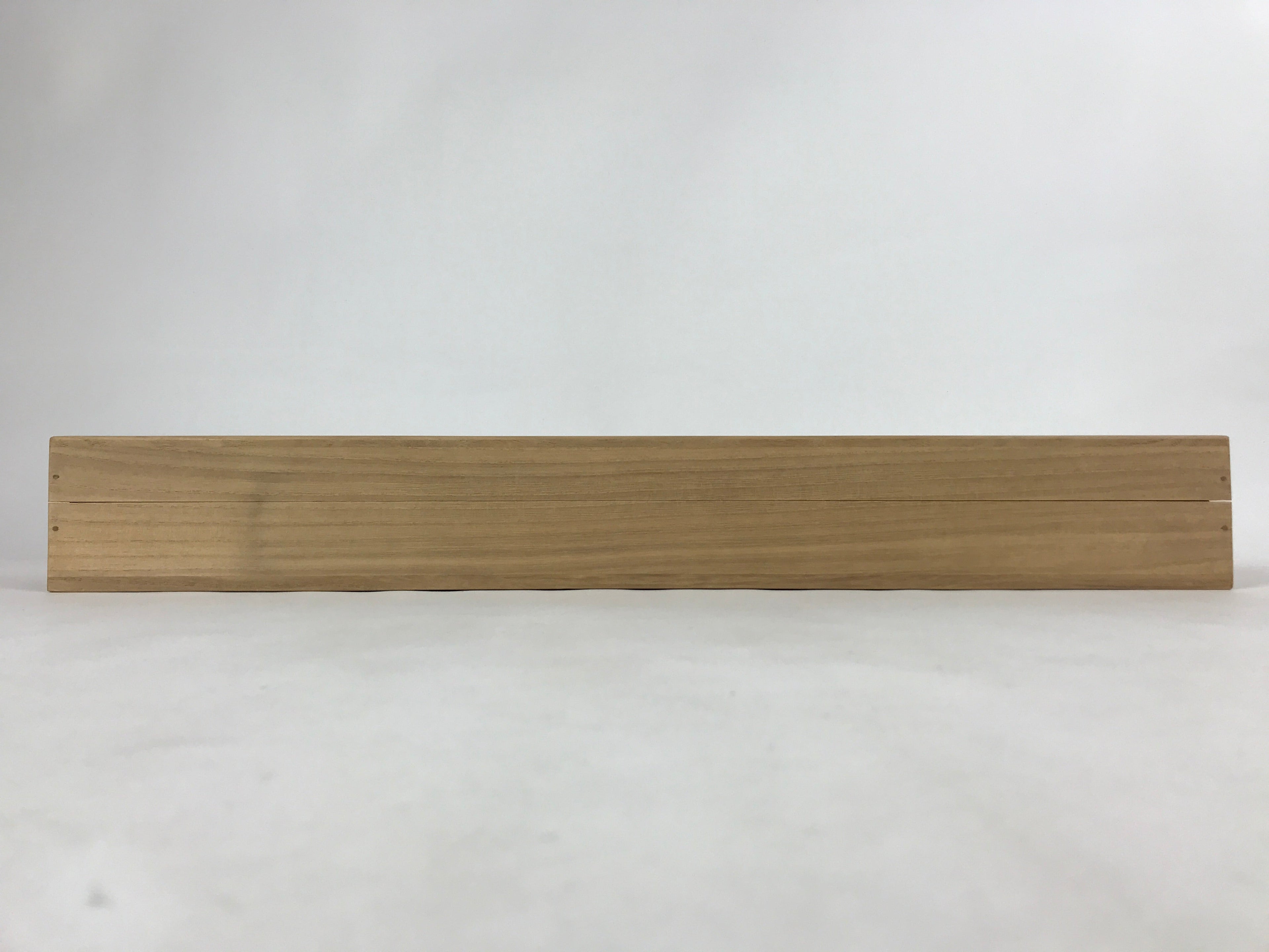Japanese Wooden Hanging Scroll Box Vtg Kakejiku Hako Inside Length 54.2cm SB269
