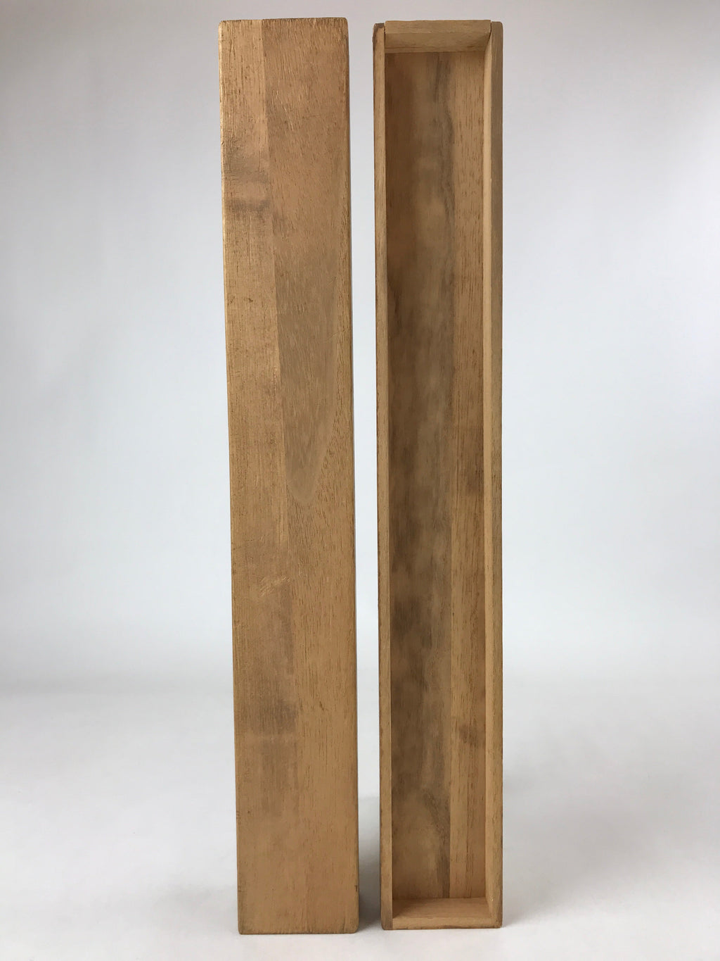 Japanese Wooden Hanging Scroll Box Vtg Kakejiku Hako Inside Length 54.3cm SB276