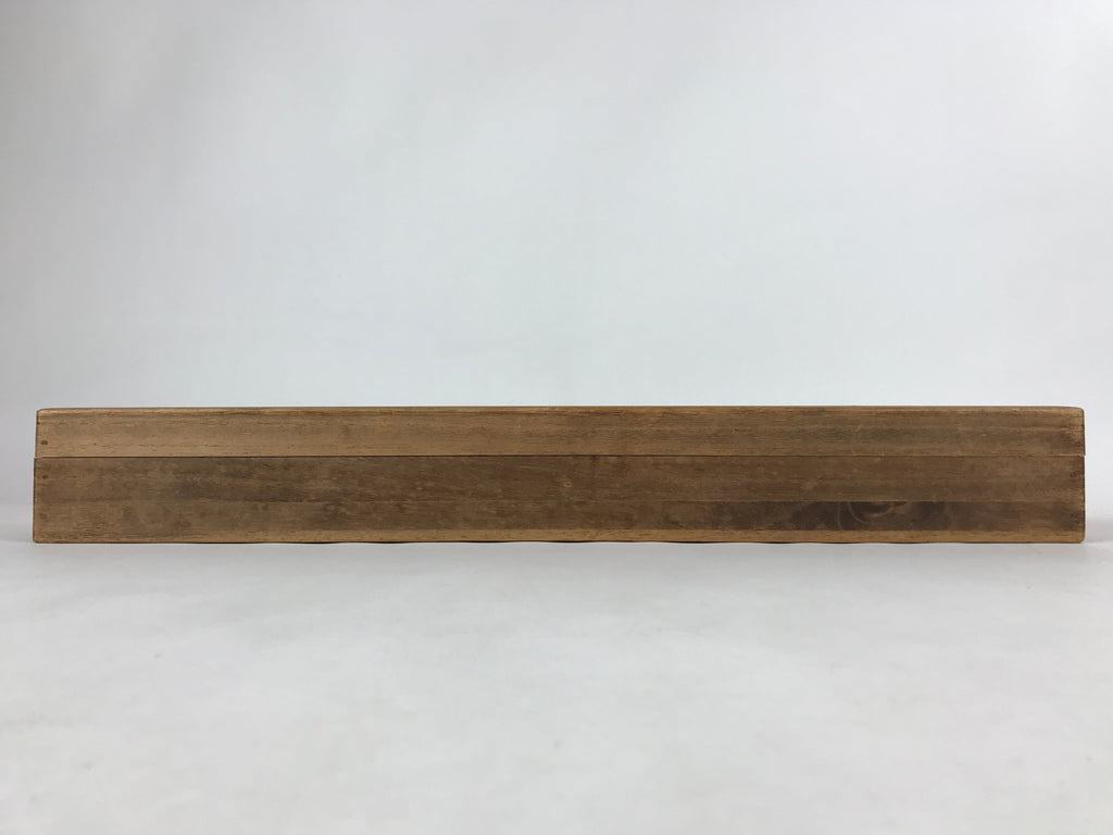Japanese Wooden Hanging Scroll Box Vtg Kakejiku Hako Inside Length 54.3cm SB276