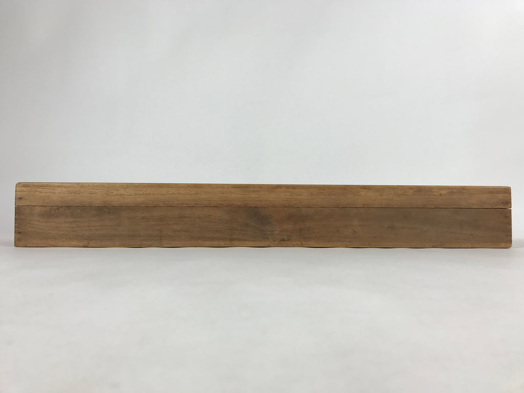 Japanese Wooden Hanging Scroll Box Vtg Kakejiku Hako Inside Length 54.3cm SB276