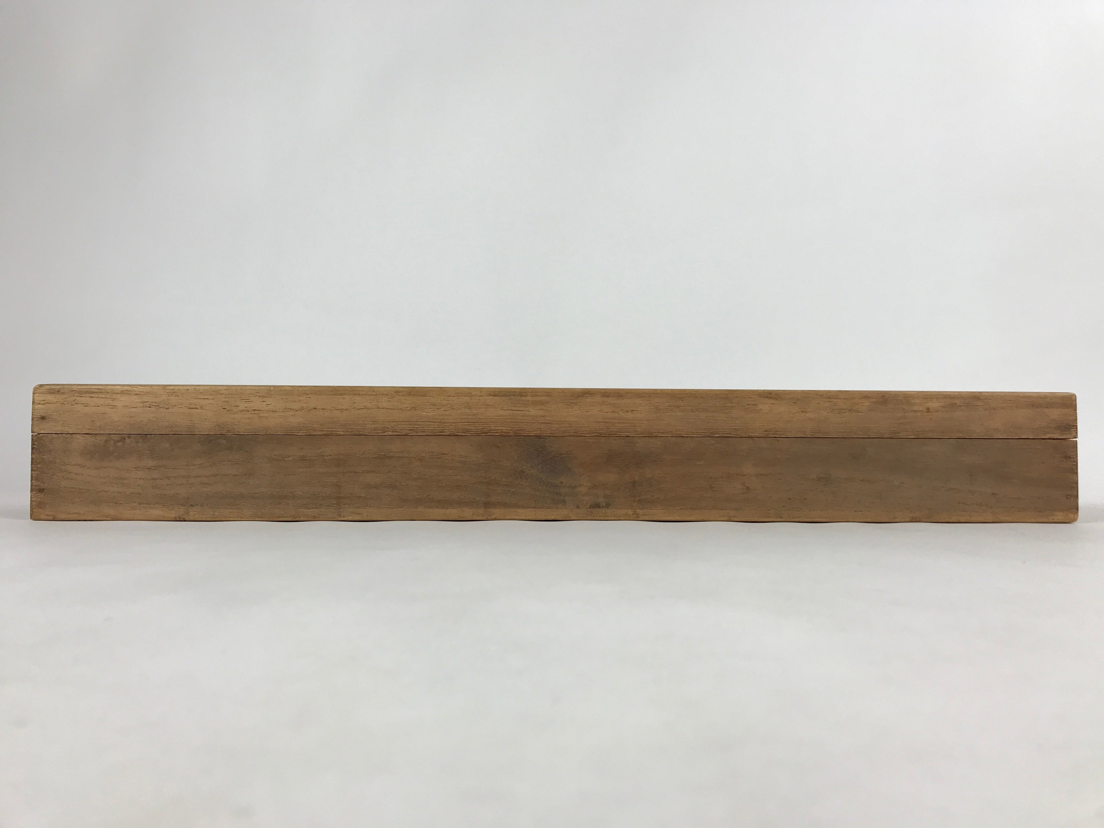 Japanese Wooden Hanging Scroll Box Vtg Kakejiku Hako Inside Length 54.3cm SB276