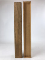 Japanese Wooden Hanging Scroll Box Vtg Kakejiku Hako Inside Length 54.6cm SB277
