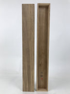 Japanese Wooden Hanging Scroll Box Vtg Kakejiku Hako Inside Length 54.7cm SB299