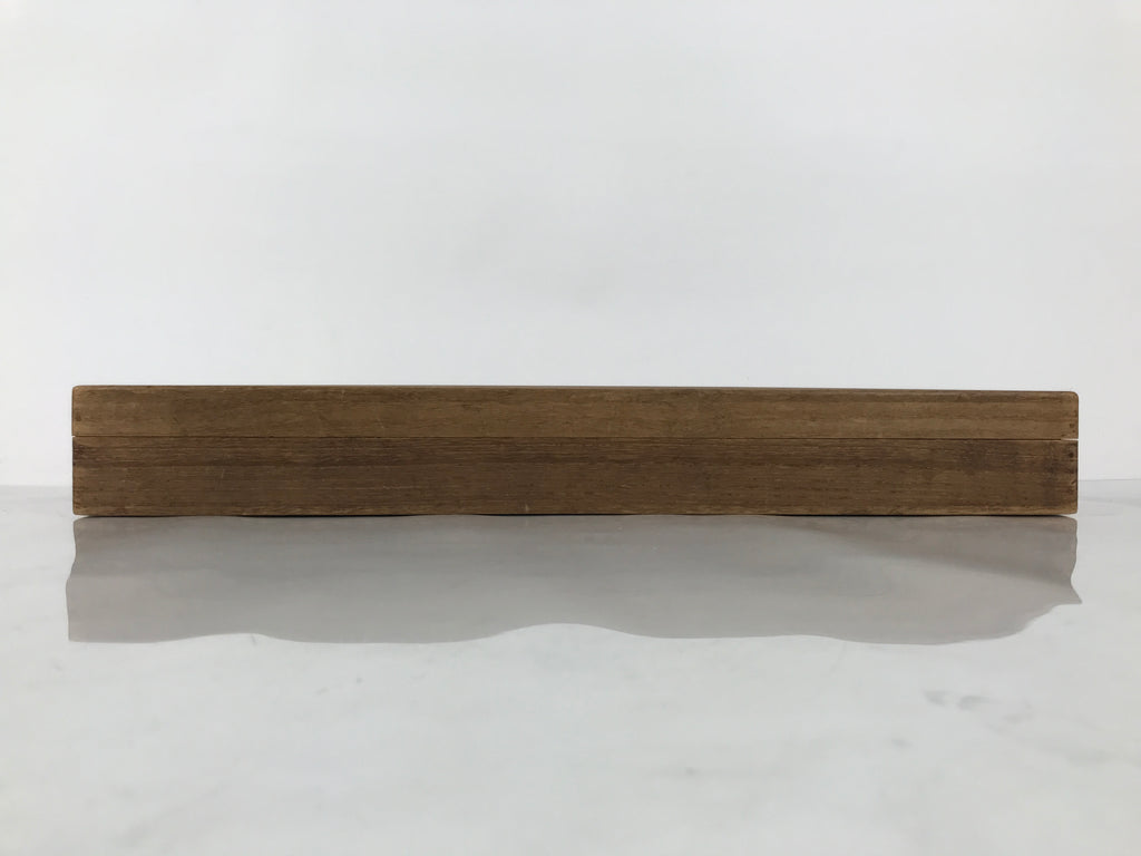 Japanese Wooden Hanging Scroll Box Vtg Kakejiku Hako Inside Length 54.7cm SB340