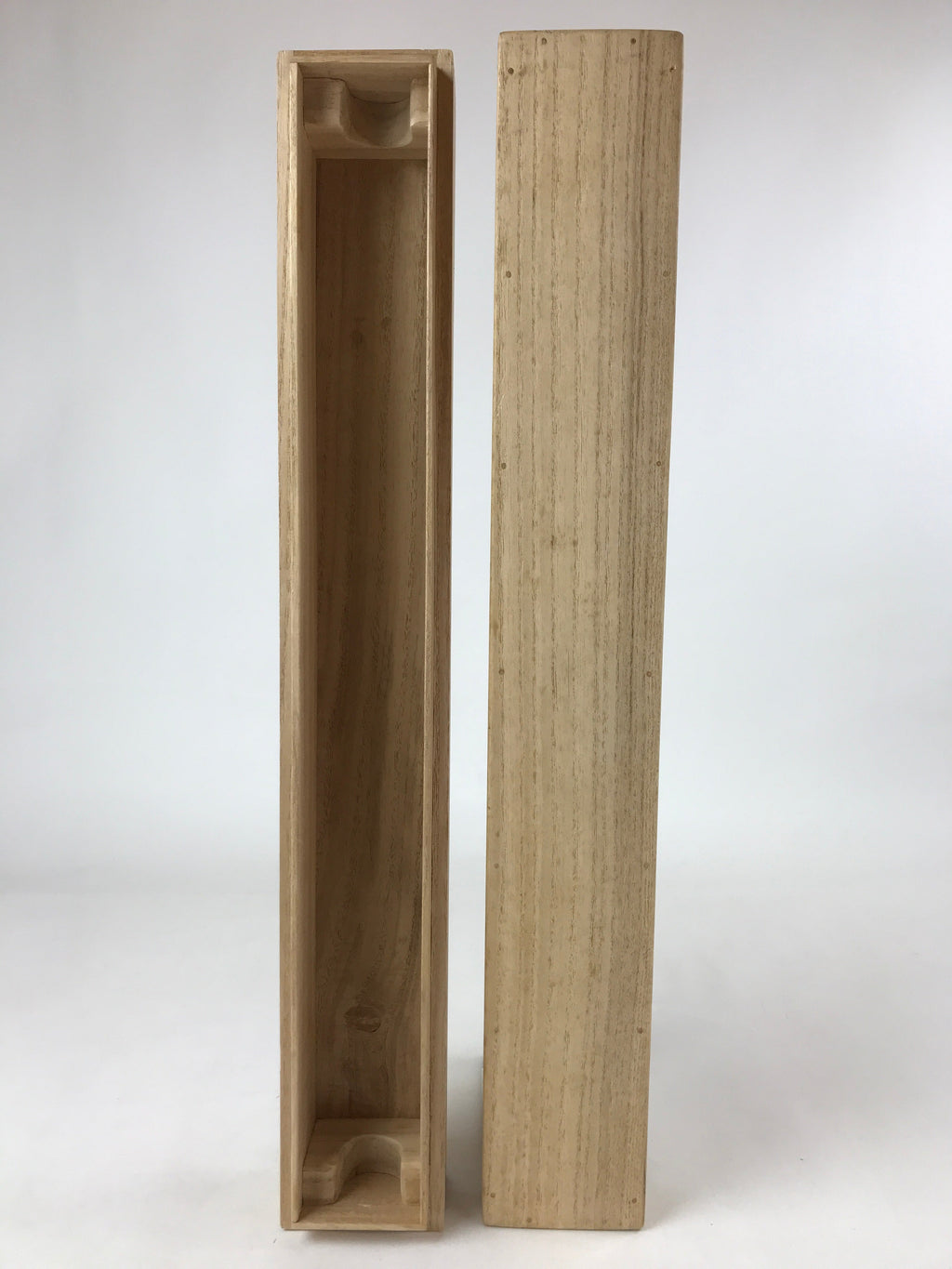 Japanese Wooden Hanging Scroll Box Vtg Kakejiku Hako Inside Length 54.8cm SB279