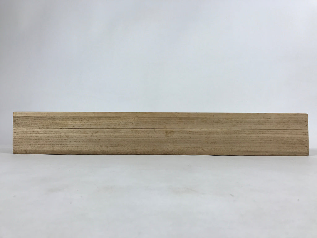 Japanese Wooden Hanging Scroll Box Vtg Kakejiku Hako Inside Length 54.8cm SB279
