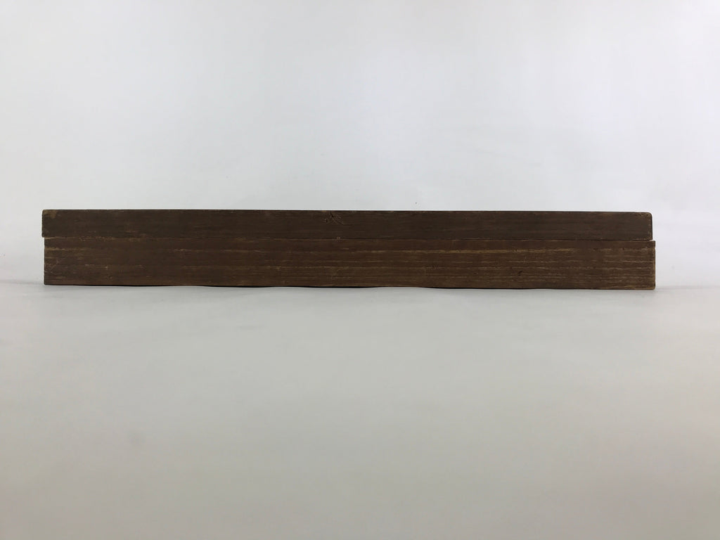 Japanese Wooden Hanging Scroll Box Vtg Kakejiku Hako Inside Length 55.2cm SB227