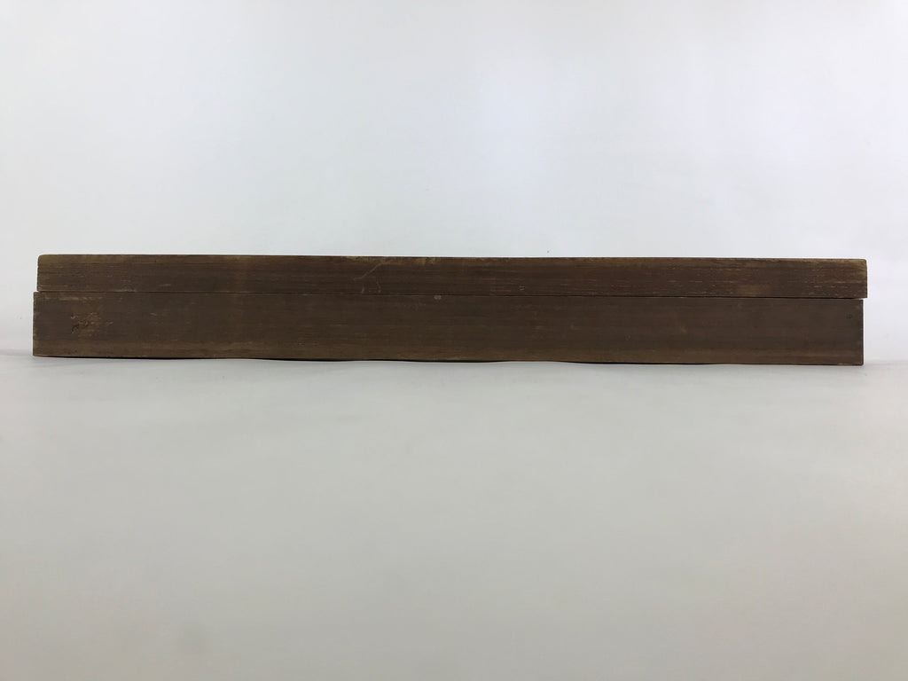 Japanese Wooden Hanging Scroll Box Vtg Kakejiku Hako Inside Length 55.2cm SB227