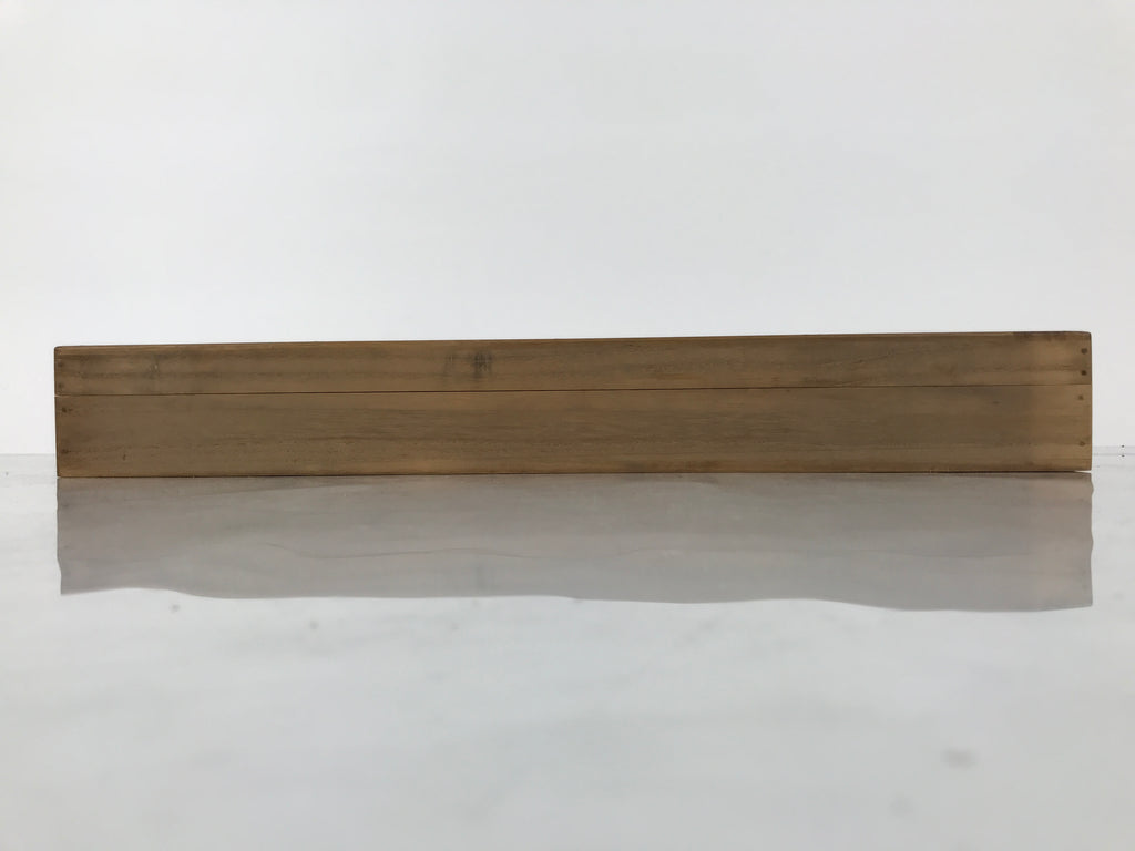 Japanese Wooden Hanging Scroll Box Vtg Kakejiku Hako Inside Length 55.5cm SB329