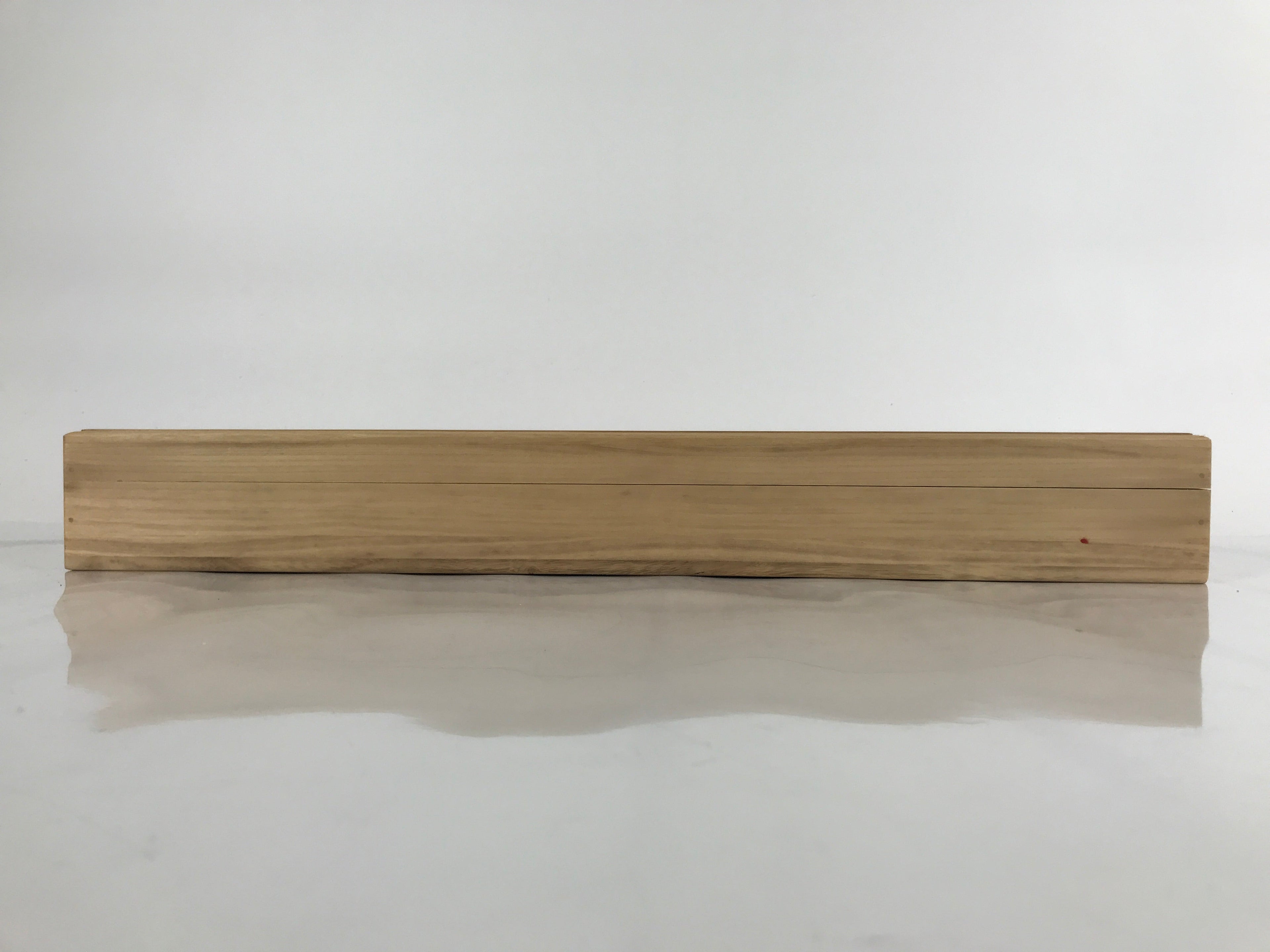 Japanese Wooden Hanging Scroll Box Vtg Kakejiku Hako Inside Length 56cm SB294