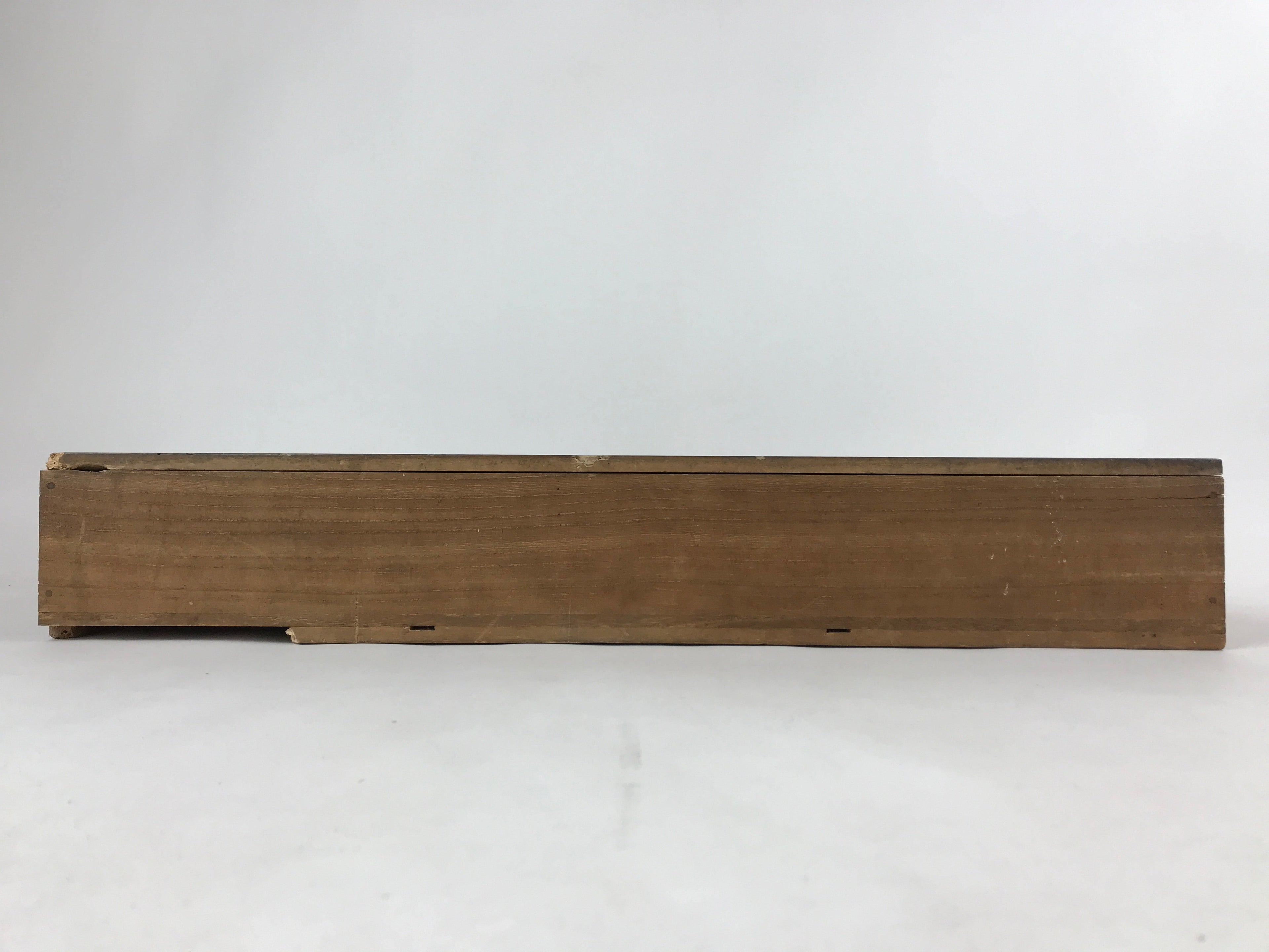 Japanese Wooden Hanging Scroll Box Vtg Kakejiku Hako Inside Length 58cm SB282