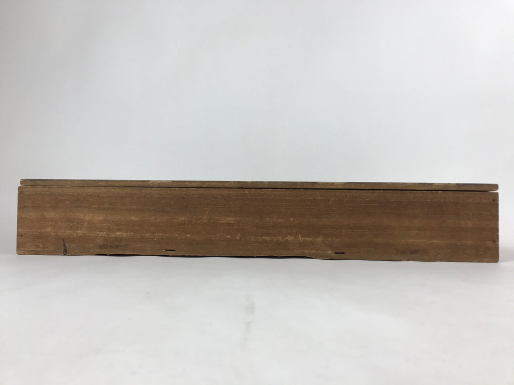 Japanese Wooden Hanging Scroll Box Vtg Kakejiku Hako Inside Length 58cm SB282