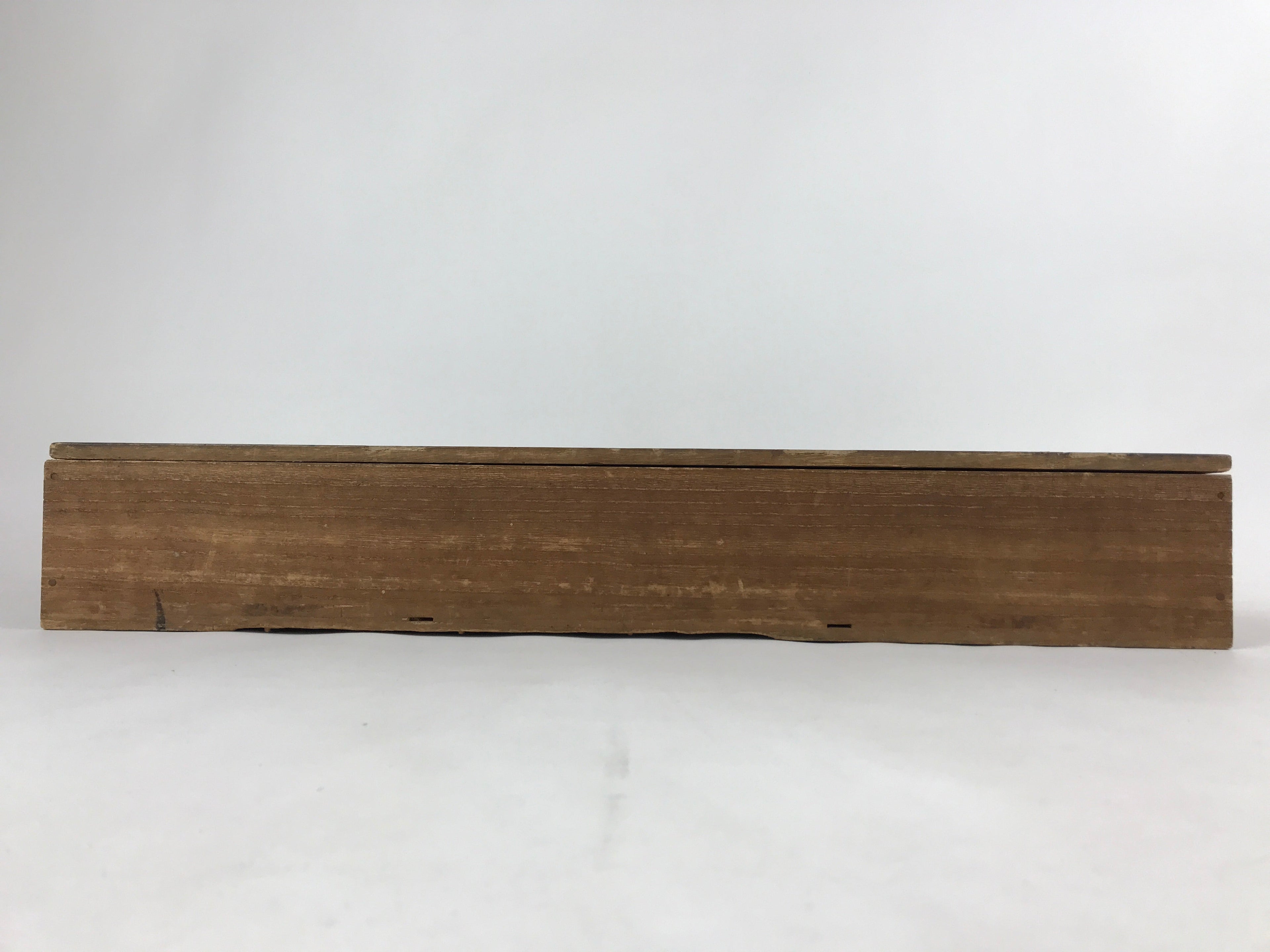 Japanese Wooden Hanging Scroll Box Vtg Kakejiku Hako Inside Length 58cm SB282