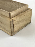 Japanese Wooden Hanging Scroll Box Vtg Kakejiku Hako Inside Length 59.1cm SB228