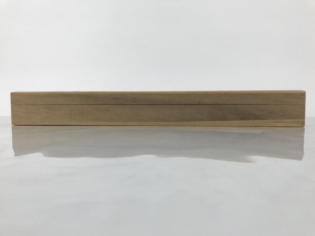 Japanese Wooden Hanging Scroll Box Vtg Kakejiku Hako Inside Length 59.1cm SB331