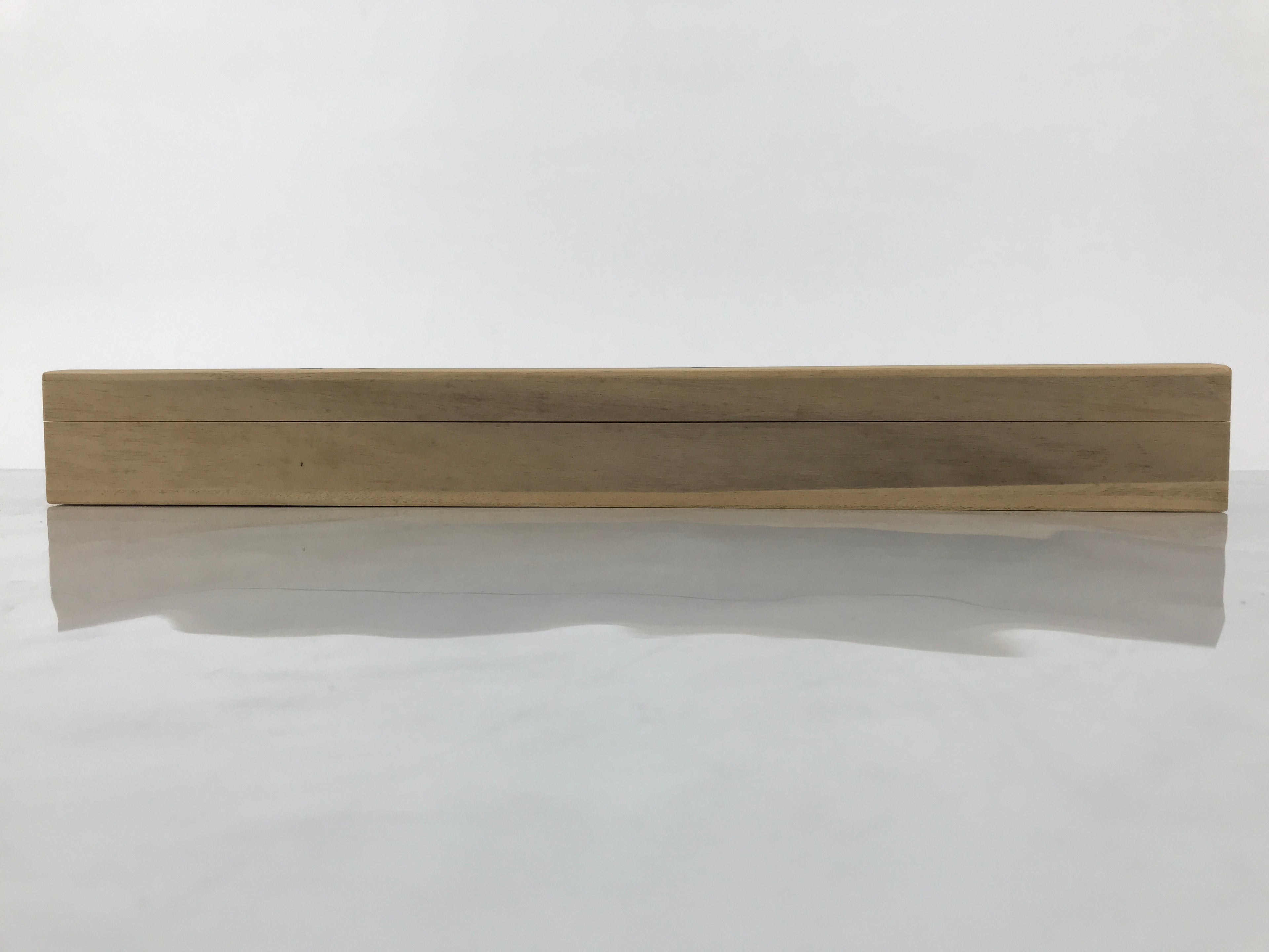Japanese Wooden Hanging Scroll Box Vtg Kakejiku Hako Inside Length 59.1cm SB331