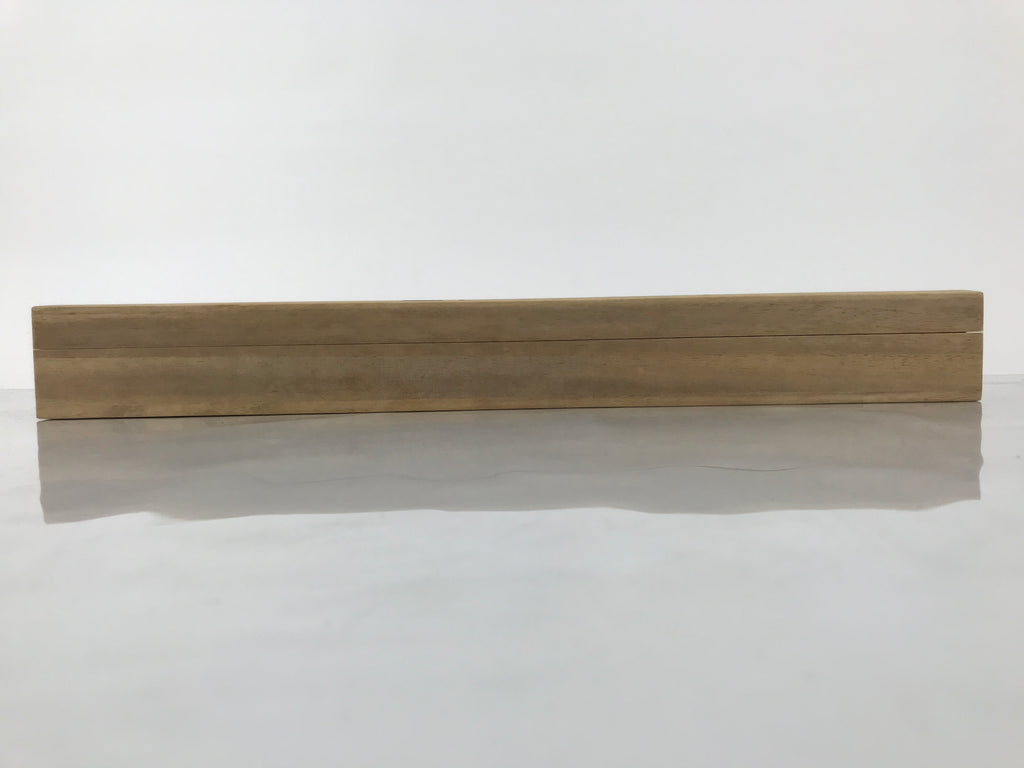 Japanese Wooden Hanging Scroll Box Vtg Kakejiku Hako Inside Length 59.1cm SB331