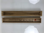 Japanese Wooden Hanging Scroll Box Vtg Kakejiku Hako Inside Length 59.1cm SB331