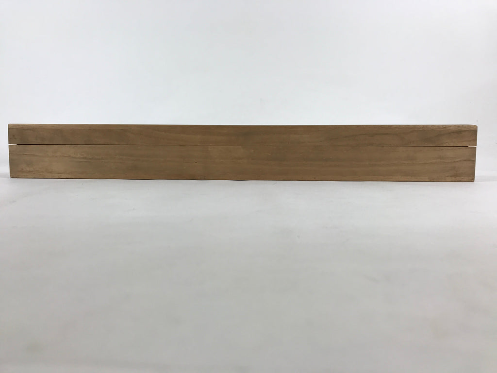 Japanese Wooden Hanging Scroll Box Vtg Kakejiku Hako Inside Length 59.2cm SB236