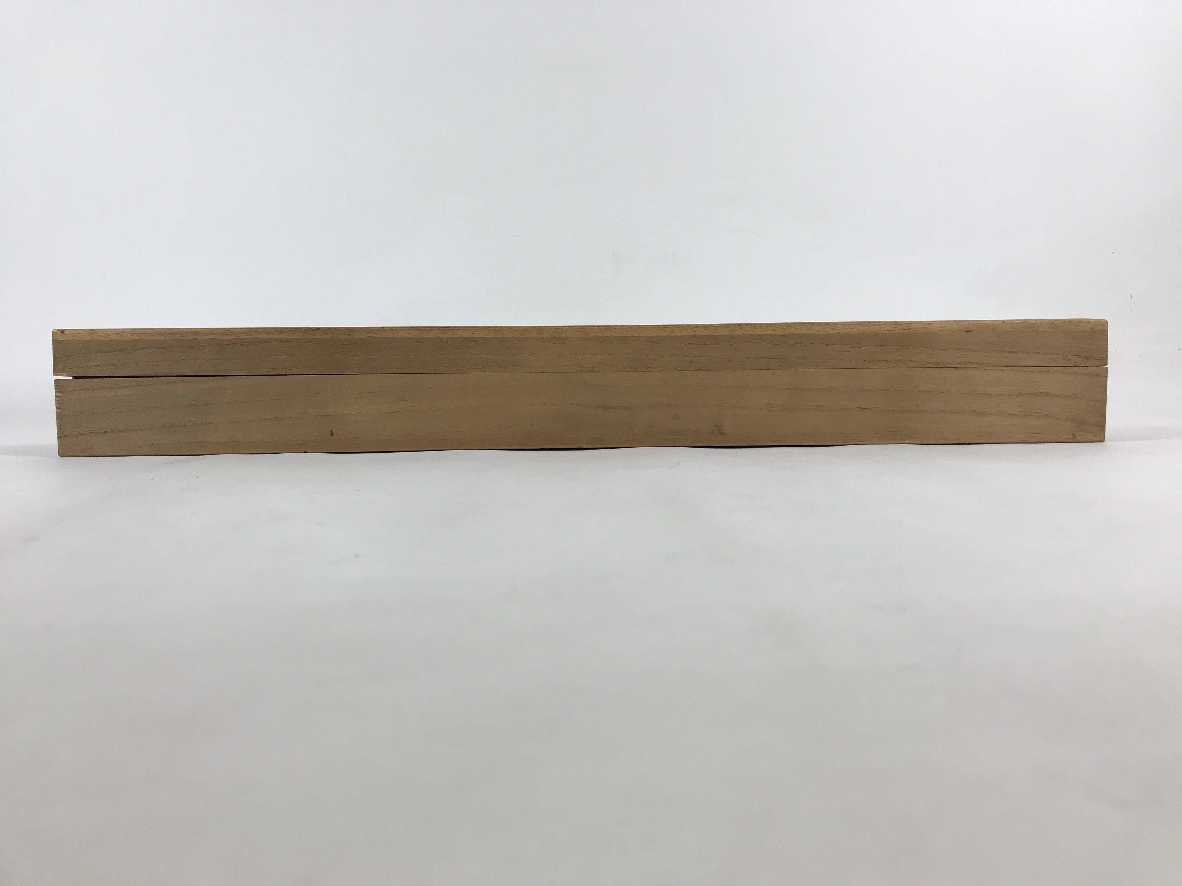 Japanese Wooden Hanging Scroll Box Vtg Kakejiku Hako Inside Length 59.2cm SB236