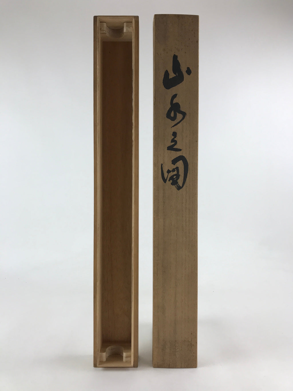 Japanese Wooden Hanging Scroll Box Vtg Kakejiku Hako Inside Length 59.2cm SB236