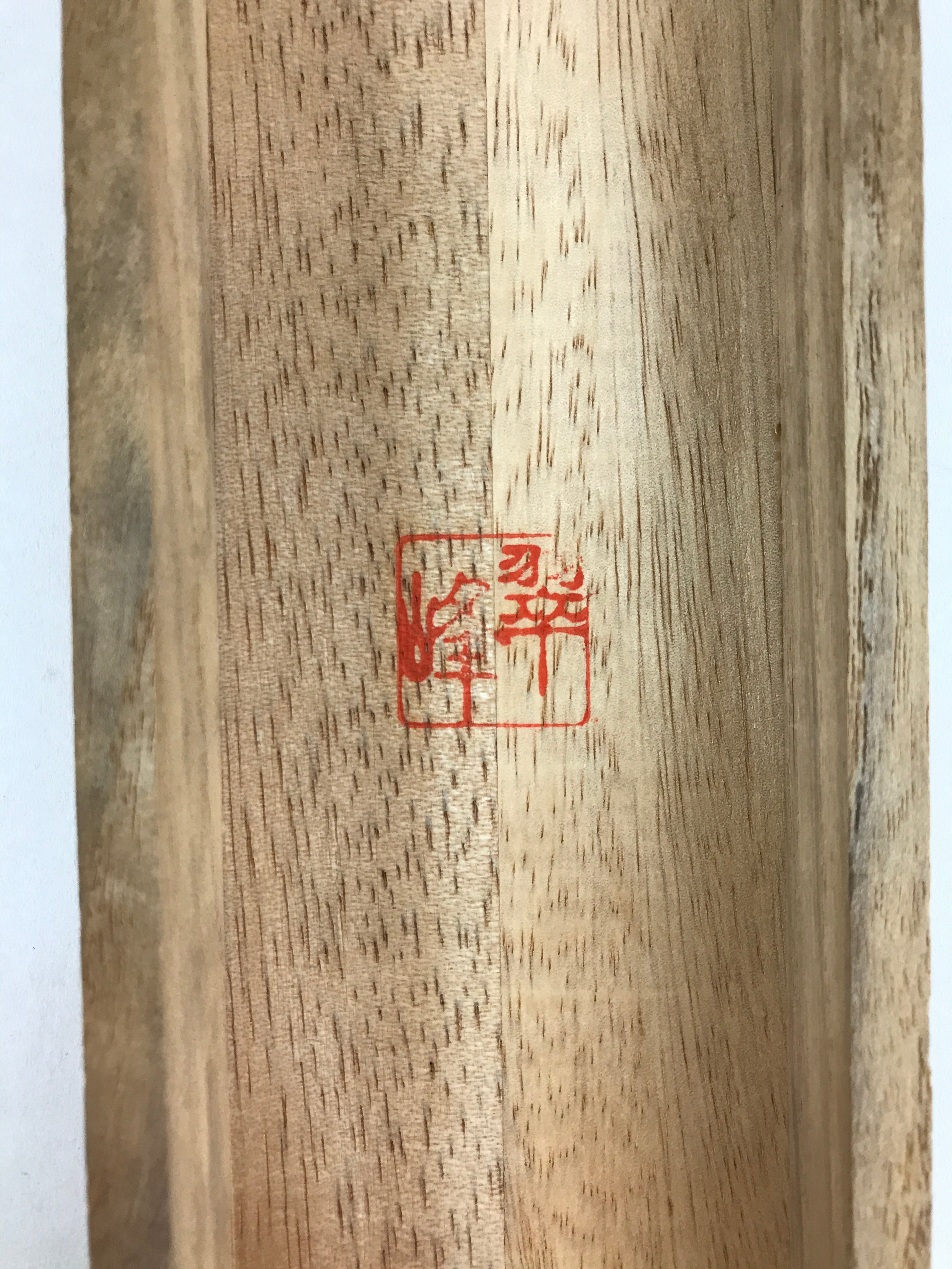 Japanese Wooden Hanging Scroll Box Vtg Kakejiku Hako Inside Length 59.2cm SB236