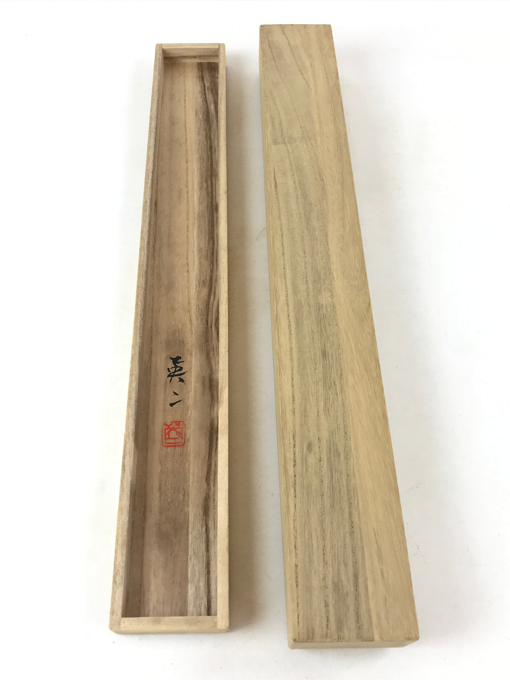 Japanese Wooden Hanging Scroll Box Vtg Kakejiku Hako Inside Length 59.2cm SB238