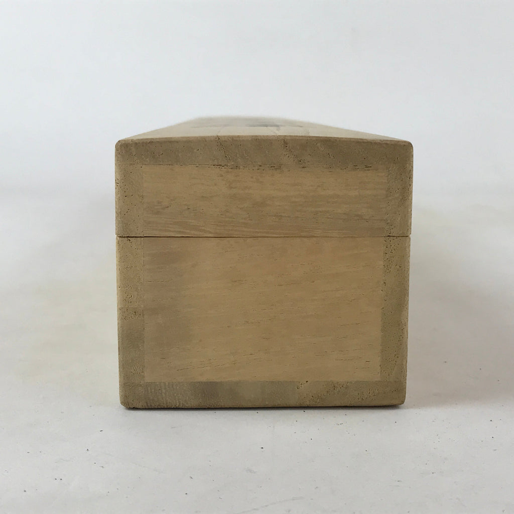 Japanese Wooden Hanging Scroll Box Vtg Kakejiku Hako Inside Length 59.2cm SB238