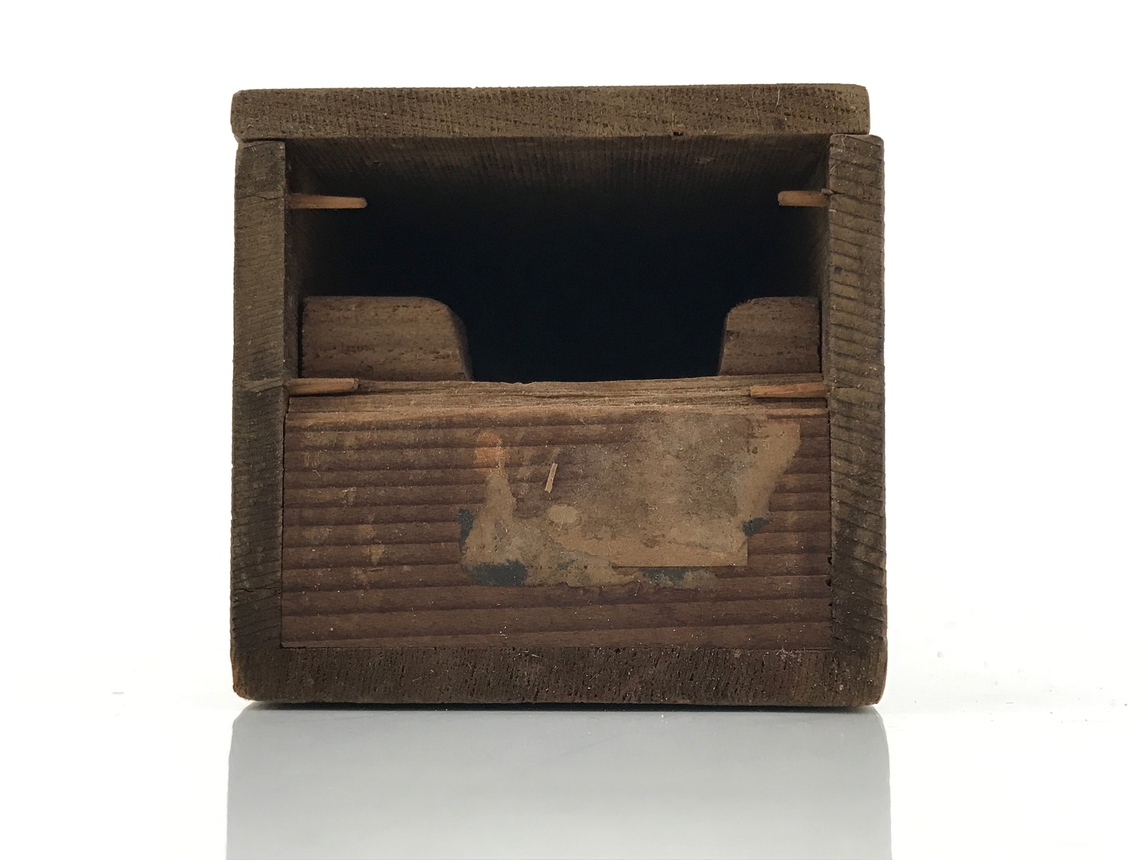 Japanese Wooden Hanging Scroll Box Vtg Kakejiku Hako Inside Length 59.2cm SB351