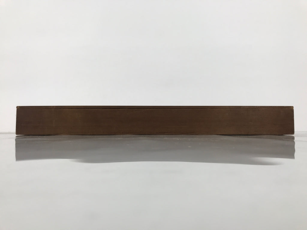 Japanese Wooden Hanging Scroll Box Vtg Kakejiku Hako Inside Length 59.2cm SB351